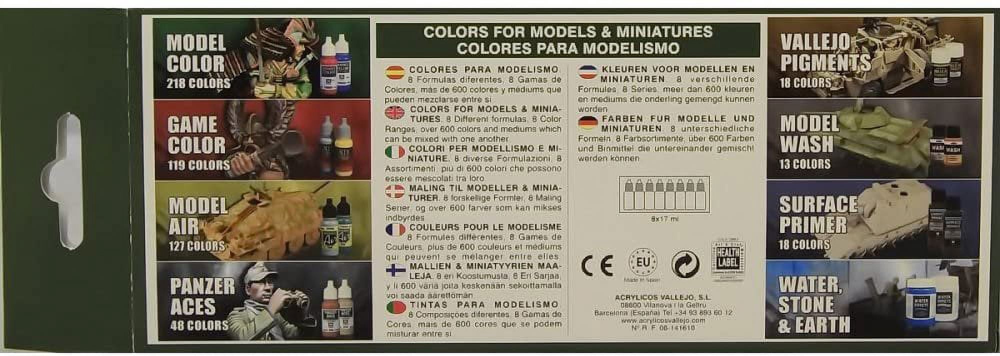 Model Color Set: Metallic Colors (8)