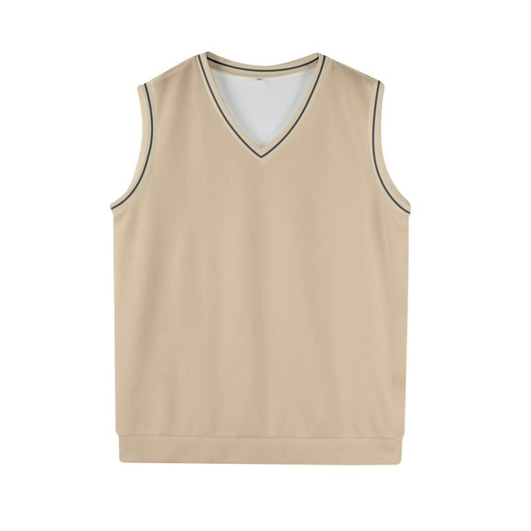 メンズウェア made in USA MELROSE Vneck sweat vest 71PYyXNbIsL._UY350_.jpg