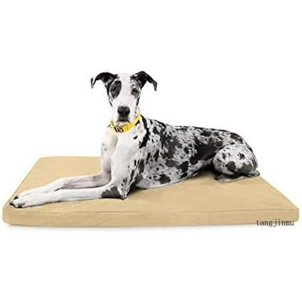 Tough Orthopedic Dog Crate Pad Washable, Durable And Waterproof Dog