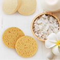 thumbnail image 5 of Pebbuoy 10Pcs Face Sponge Reusable Round Natural Makeup Removal Exfoliating SPA Face Cleansing Cellulose Sponge Kit, 5 of 9