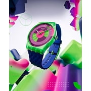 Swatch Gent Biosourced Unisex Watch Casual Plastic Transparent Quartz Waterproof
