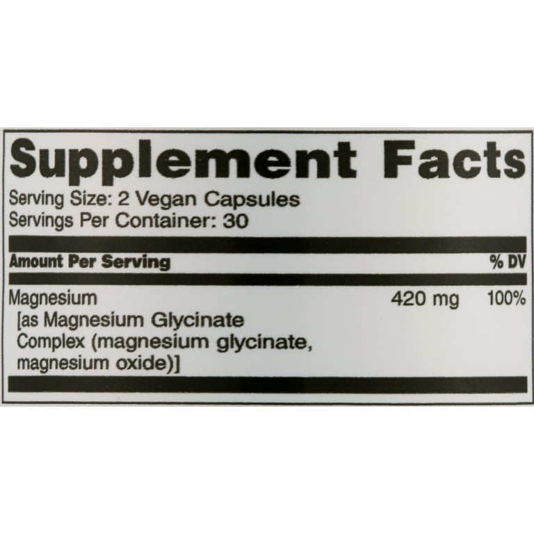 Doctors' Preferred Magnesium Glycinate Complex, High Potency 420