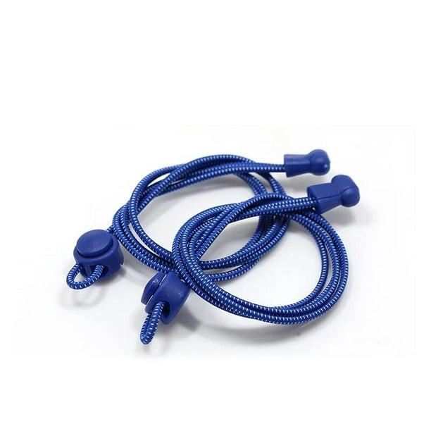 par de cordones elásticos para zapatillas de deporte, cordones elásticos para zapatos, accesorios para zapatos, cordones para correr/trotar/Triatlón ESPAÑA Gao Jinjia LED