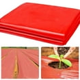 thumbnail image 5 of 4Ft x 25Ft Red Plastic Mulch Gardening Mulch Film Red Grow Film Mulching Film for Vegetable Fields Strawberries Tomatoes Peppers, 5 of 8