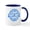 White/Navy Inside, variant on CafePress - Summer Cape May New Jersey Mugs - 11 oz Ceramic Mug - Novelty Coffee Tea Cup