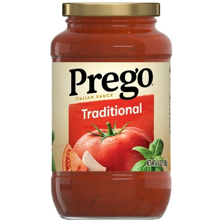 Prego Traditional Pasta Sauce, 14 oz Jar