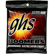 GHS Strings GHS Boomers Roundwound Electic Guitar Strings Custom Light GBCL 10 Pack (9-46)