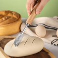 thumbnail image 4 of Bread Scoring Tool, Bread Lame with 5 Pieces Replaceable Blades, Stainless Steel Bread Lame Knife with Wooden Handle, Sourdough Scoring Tool with Leather Protective Cover for Bread Baking, 4 of 5