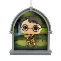 Hallmark Christmas Ornament (Harry Potter Quidditch Funko POP! with Lenticular Dimension), 1 Count