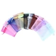 thumbnail image 3 of 1PC Wedding Christmas Gift Drawable Organza Bags Jewelry Packaging Display, 3 of 7