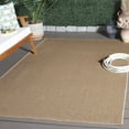 thumbnail image 2 of SAFAVIEH Atrium Sisal Langston Solid Indoor/Outdoor Area Rug, Beige, 4' x 6', 2 of 16