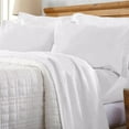 thumbnail image 3 of Linery & Co. Premium Super Soft Extra Plush Fleece Sheet Set Winter White Queen, 3 of 5