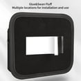 thumbnail image 4 of HOZVOMI Leather Car Storage Bag with Adhesive Backing - Central Control Organizer, Seat Gap Filler & Multi-Purpose Holder - Large Capacity, Velvet Lining, Charging Hole, Universal Fit for All Cars, 4 of 8
