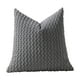 thumbnail image 2 of Soft Weave Pillowcases Standard Size Breathable Face Friendly Pillow Shams Decorative Weave Pillow Case Covers, 2 of 6