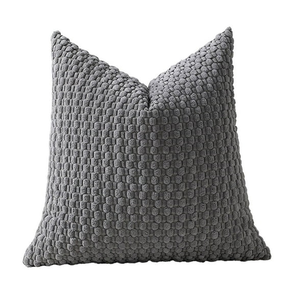Luoshdecor Throw Pillow Cover 18x18 in, Soft Cotton Pillowcases,Boho Breathable Pillow Covers for Living Room Bedroom Bed Sofa Car