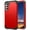 Red, variant on for Samsung Galaxy S21 FE Case, 3 in 1 Heavy Duty Rugged Hybrid Anti Slip Shockproof Hard PC Cover Soft Silicone Bumper Non-Slip Protective Phone Case Cover for Samsung Galaxy S21 FE,Darkblue