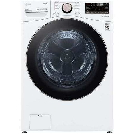 LG WM4000HWA 4.5 Cu. Ft. Ultra Large Capacity Smart wi-fi Enabled Front Load Washer with TurboWash 360&deg; an