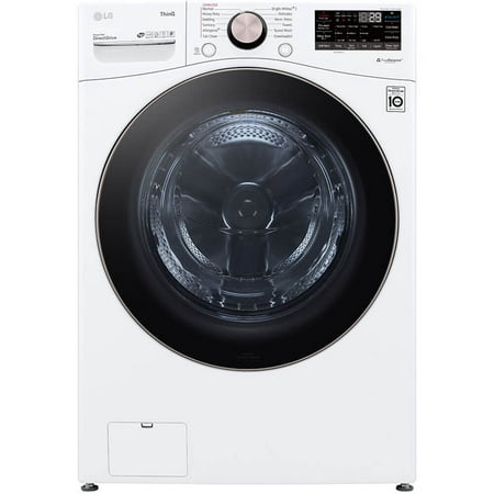 LG WM4000HWA 4.5 Cu. Ft. Ultra Large Capacity Smart wi-fi Enabled Front Load Washer with TurboWash 360° an