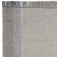 thumbnail image 5 of SAFAVIEH Montauk Sharlene Solid Striped Cotton Area Rug, Blue/Grey, 8' x 10', 5 of 7