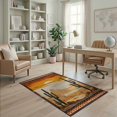 thumbnail image 2 of ODIKA Cactus Cowboy Design With Rustic Desert Sunset Southwestern Motifs Pet Friendly & Kids Safe Play for Playroom, Bedroom, Reading Nook, 2 of 7