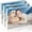 5x7" 3pack, variant on 5 Pack Magnetic Acrylic Photo Frame 4x6 Inch Horizontal Double Sided Self Standing Clear Display Block 12+12MM Thick Frameless Desktop