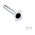 thumbnail image 2 of Tenedor de la caña de pescar 205mm Profundidad 42 mm Diámetro interno Polidado Pole Embedded Pole Bote de velero Yate Soporte deportes Watersports con tornillos tipo 1 Eigraketly OD002760-01, 2 of 7
