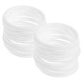 thumbnail image 1 of CHUANK 30 Pcs Cross Stitch Rings Home Decor Craft Hoop Dreamcatcher Floral for Decoration Wreath Accessories Plastic, 1 of 6