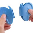 thumbnail image 4 of Slim Ice Packs Alternative, Butterfly Pattern Non-slip Grip Mini Potholders, 4 Pieces Heat Resistant Food Grade Silicone Suitable for Air Fryers, Magnetic Design for Easy Storage,, 4 of 5