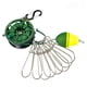 thumbnail image 1 of Candado de acero inoxidable con rueda telescópica para pesca con hebilla para peces vivos, equipo de pesca en balsa para pesca en agua dulce, 1 of 5