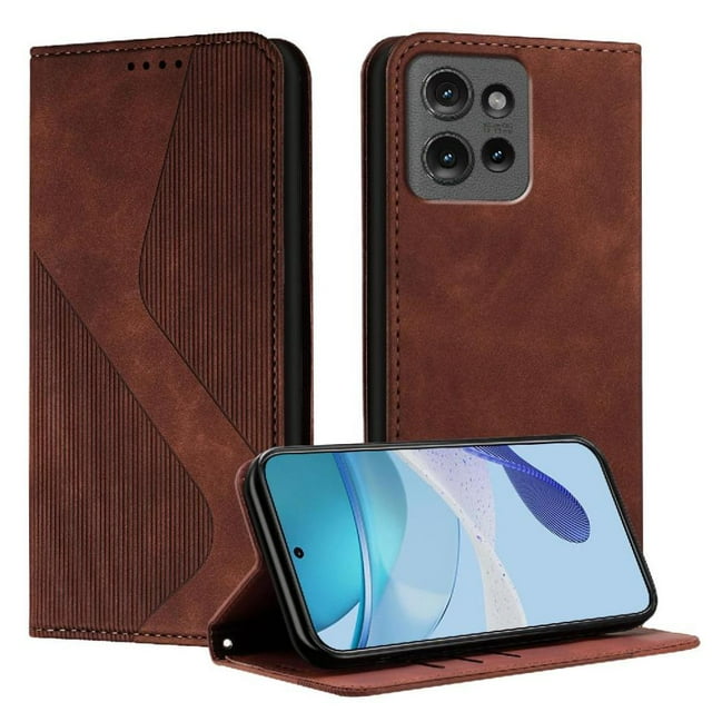 Funda Cartera GANGXUN para Motorola MOTO Edge 50 , Soporte, Ranuras para Tarjetas y Cierre Magnético