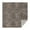 Black and Tan, variant on Black Boho Tribal Feathers Pattern Square Tablecloth,Waterproof Square Table Cover,Wipeable Spillproof Washable Table Cover for Home Kitchen Party Decor 42"X42"(107x107cm)