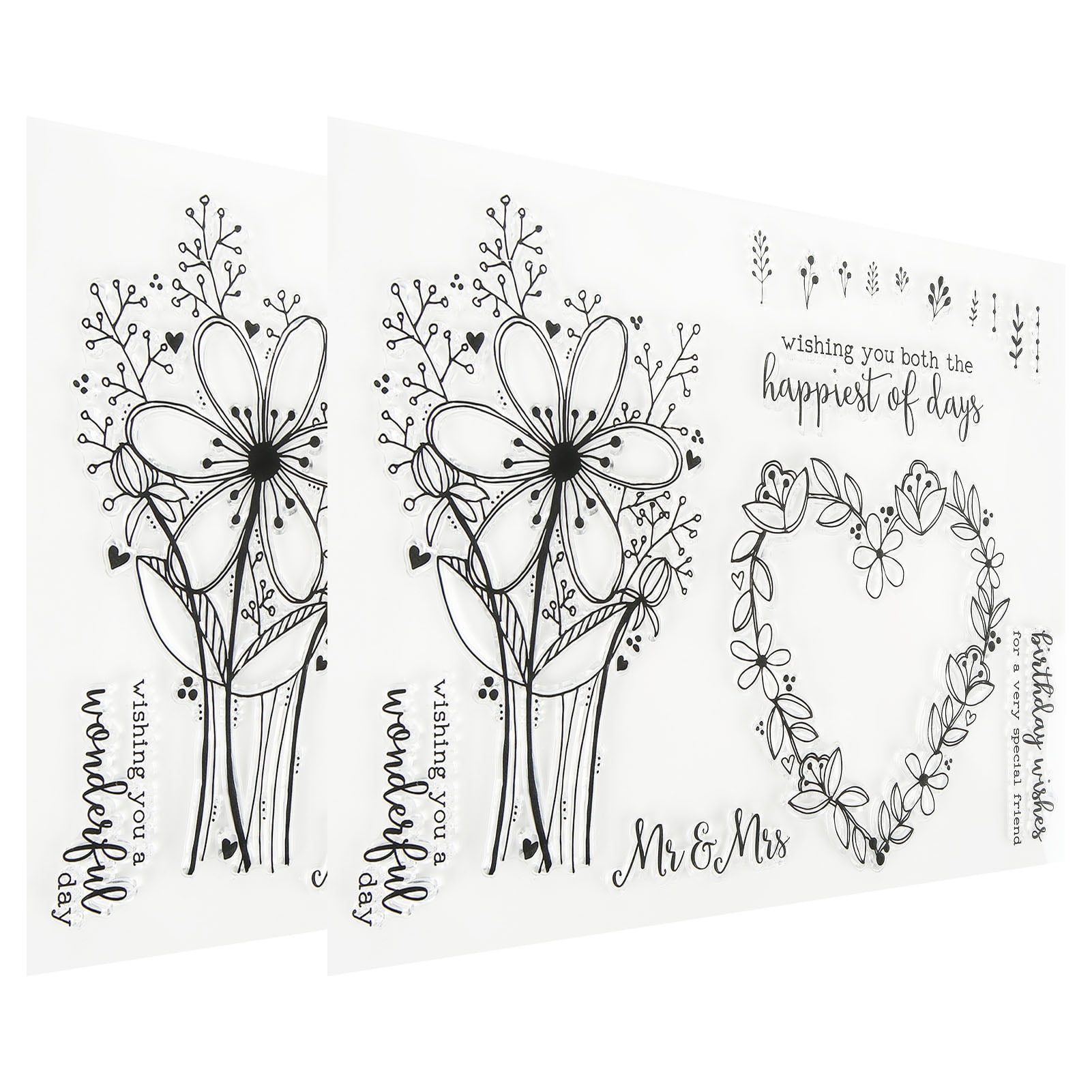 Clear Stamps, DIY?Making Embossing For Art Project For Envelopes