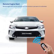 EASYGUARD EC002-p2 Smart Key RFID PKE Car Alarm System Auto Start & Engine Start Stop Button & NFC Entry Rolling Code