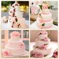 thumbnail image 4 of Duslogis 3 Tiers Round Foam Cake Dummies Set 4" 6" 8" White Fake Practice Cake Dummy 8.3 Inch Tall for Christmas Wedding Supplies Baby Shower Birthday Cake Decorating Display, 4 of 7