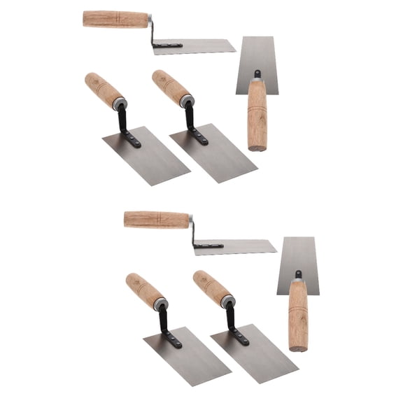 MLINS 8 pcs Putty Trowel Drywall Trowel Bricklaying Trowel Plasterers Trowel for Finishing