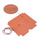 thumbnail image 4 of Calentador de silicona almohadilla térmica 110 V/500 W para impresora 3D cama caliente DIY calefacción 170mm x 170mm con adhesivo 3M accesorios de Hugo Almohadilla térmica de silicona, 4 of 8