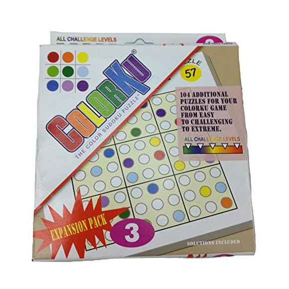 Colorku Pack de Cartes Casse-Tête d'Extension - Pack 3