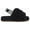 Black, variant on Ugg Fluff Yeah Girl's Kid's Sheepskin Slide Slipper Sandals