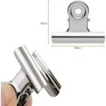 thumbnail image 2 of Bulldog Steel Metal Clips 31 mm Binder Paper File 24 PCS, 2 of 5