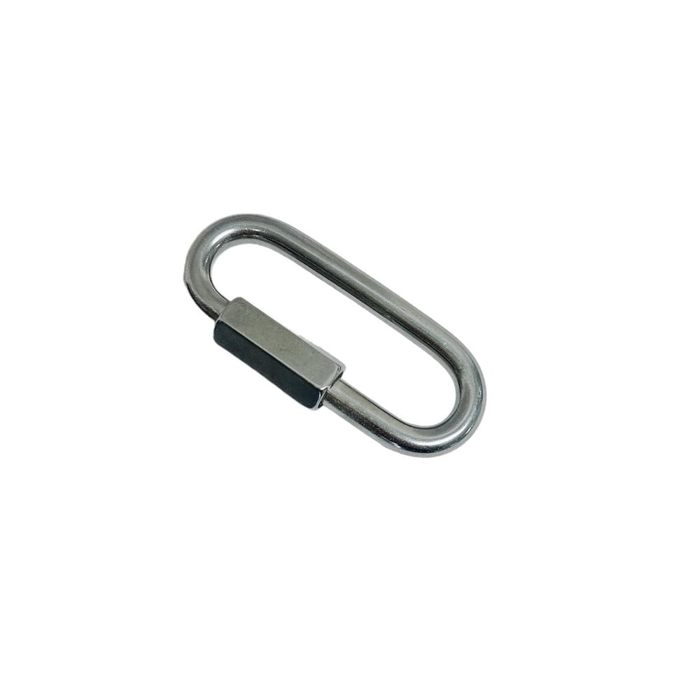 4 Pcs Marine 3/8" Long Quick Link 2500 Lbs WLL Connect Link Stainless Steel T316