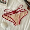 thumbnail image 2 of Women's Briefs Skeleton Panties for Women Underwear Women Pack Womens Nylon Panties Sheer Lingerie Teenage Girls Underwear Shorts Seamless Womens Briefs Red One Size, 2 of 6