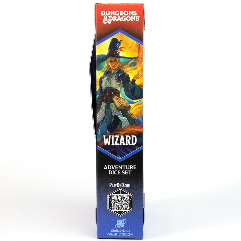 Dungeons & Dragons: D&D Adventure Dice: Wizard - Fuchsia - 16pc