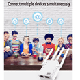 thumbnail image 3 of GJX 2026 New Wifi Repeater Powerful Internet Extender Wifi Booster Advanced Wifi Booster Extender for Seamless Connectivity for Home Networking Extended Coverage Streaming Office Use, 3 of 7