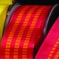 thumbnail image 2 of The Ribbon People Red and Yellow Block Motif Wired Craft Ribbon 0.75" x 54 Yards, 2 of 2