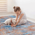 thumbnail image 5 of Multi Washable Rug 5x8 Area Rug (Multi, 5' x 8'), 5 of 5