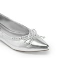 thumbnail image 5 of Women's Dressy Vegan Flats - Pointed Toe Ballet Shoes with Bow Accent, 5 of 8