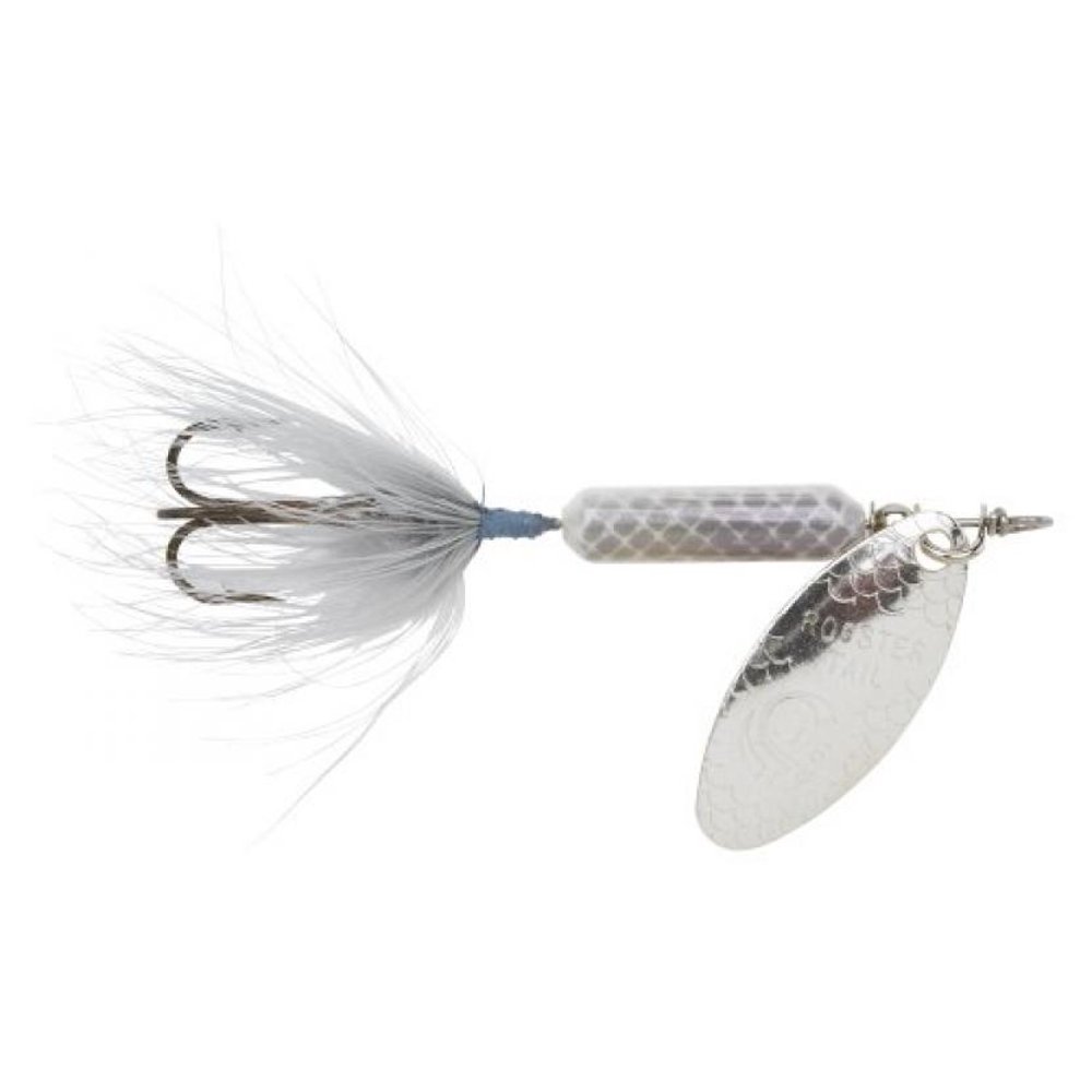 Yakima Bait Wordens Original Rooster Tail Spinner Lure, Gray Minnow, 1/