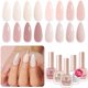 thumbnail image 1 of Set de esmaltes de uñas AZUREBEAUTY Nude Skin Glitter 10 ml (x4), 1 of 9