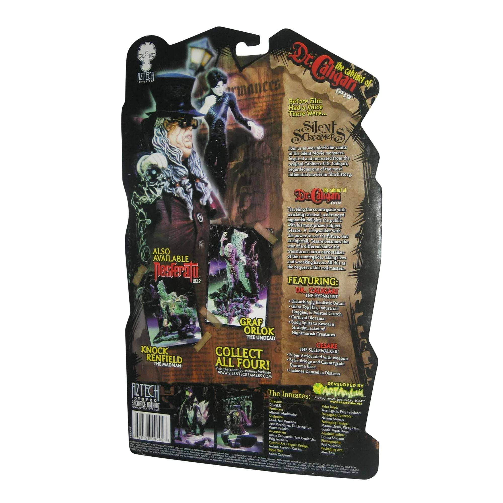 Silent Screamers Series One: The Cabinet of Dr. Caligari