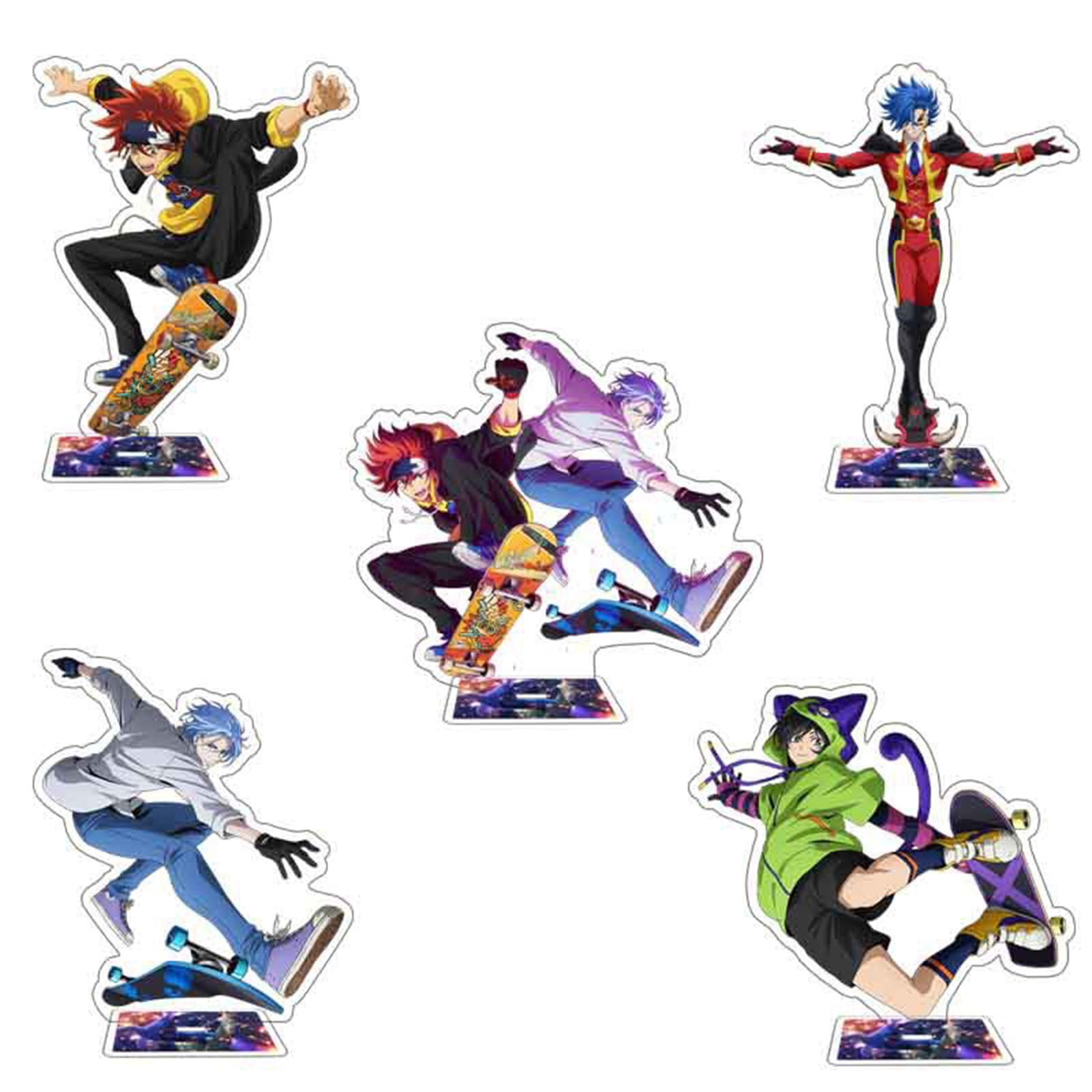 Impressão sk8 infinity canvas personagens anime plástico moderno